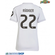 Maglie da calcio Real Madrid Antonio Rudiger #22 Prima Maglia Femminile 2025-26 Manica Corta
